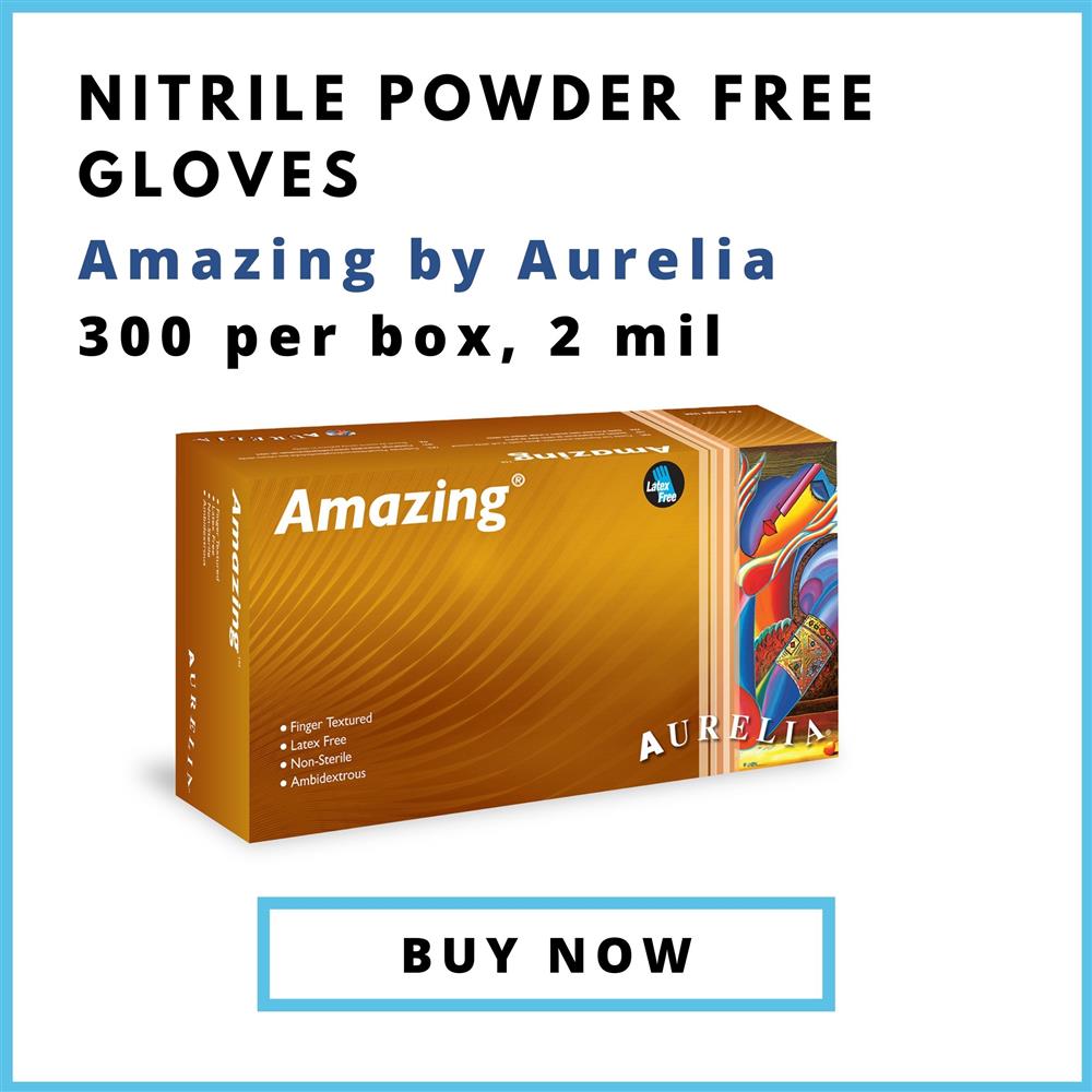 Nitrile powder free gloves - Amazing